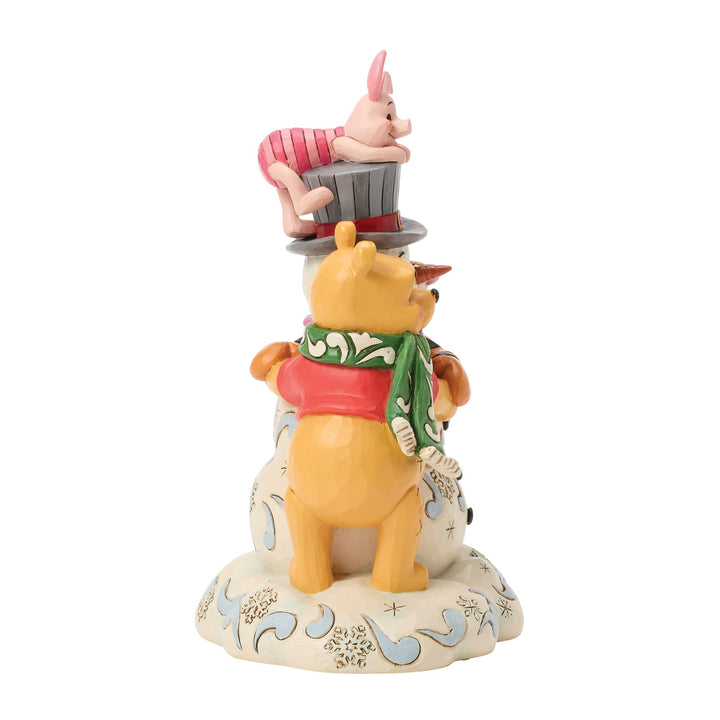 Disney Traditions | Pooh & Friend Snowman | Figurine