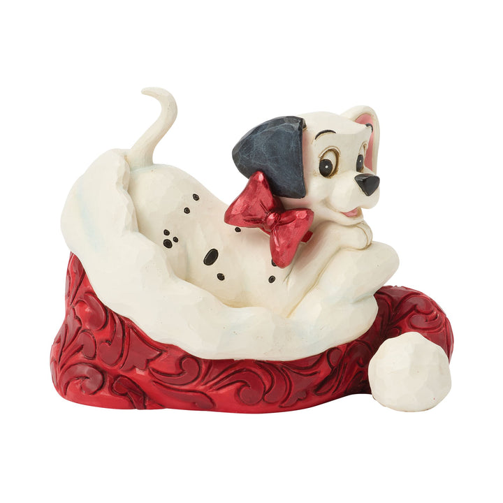 Disney Traditions | 101 Dalmation Santa Hat | Figurine