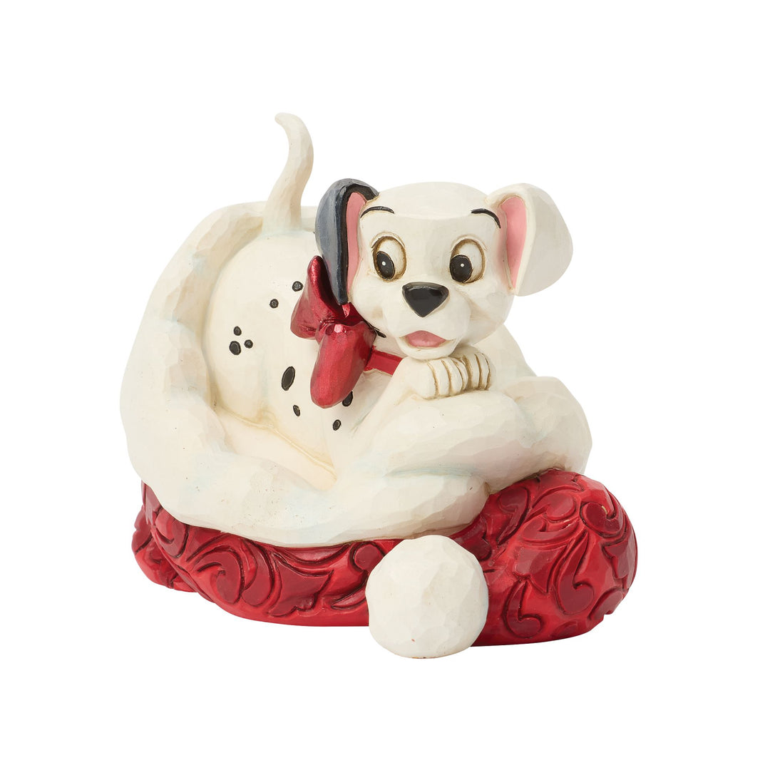 Disney Traditions | 101 Dalmation Santa Hat | Figurine