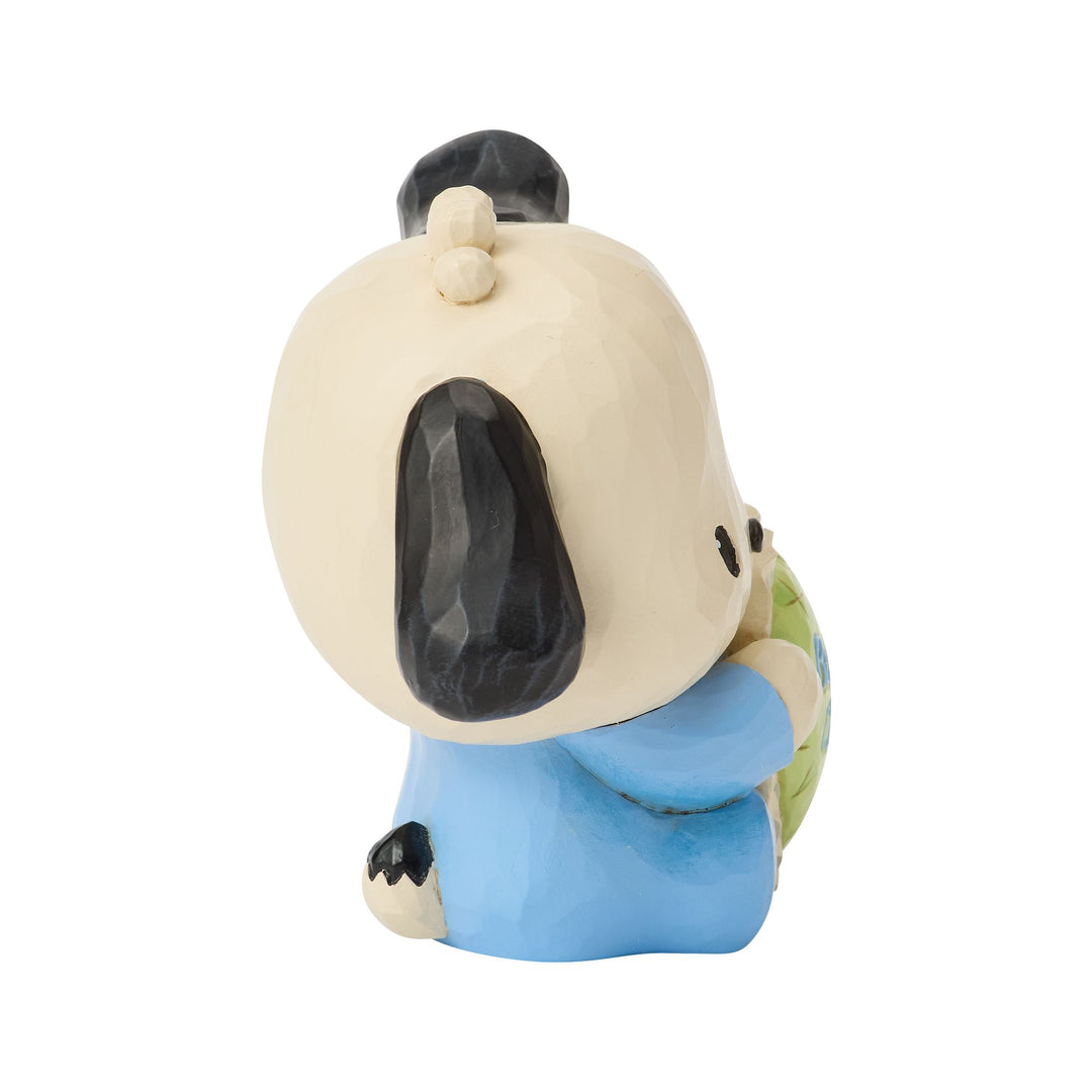 Sanrio by Jim Shore | Pochacco Baby's First Ornament | Hanging Ornament