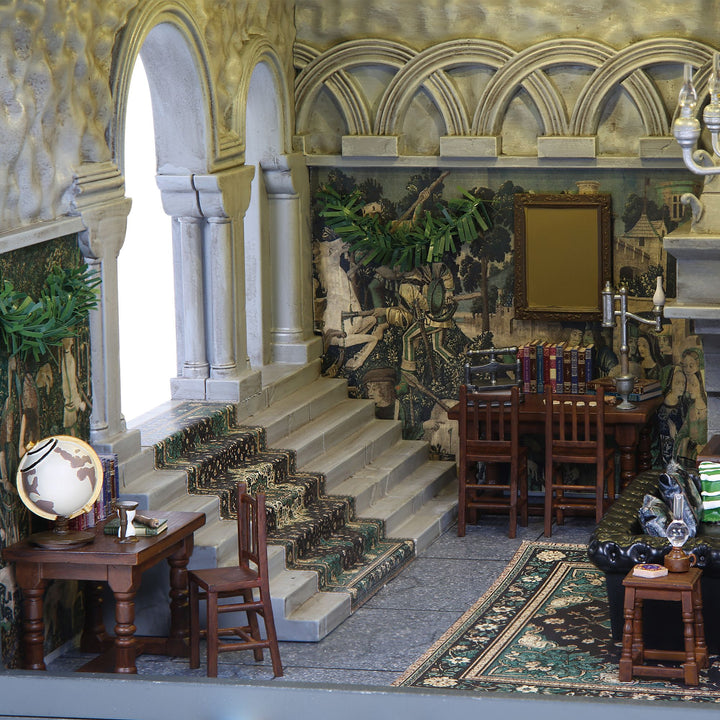 Harry Potter Room View | Slytherin Common Room | Lighted Buildings