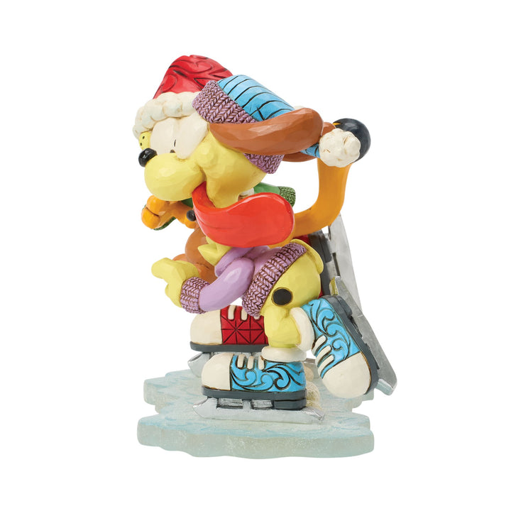 Garfield by Jim Shore | Garfield Odie Pooky Skating | Figurine