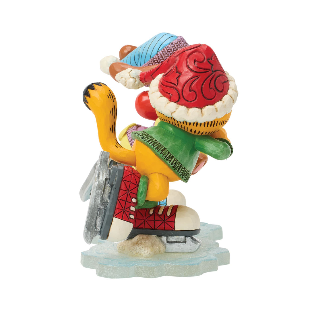 Garfield by Jim Shore | Garfield Odie Pooky Skating | Figurine