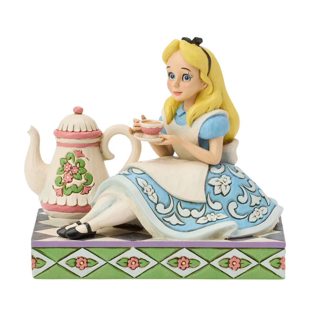 Disney Traditions | Alice with Teapot | Figurine
