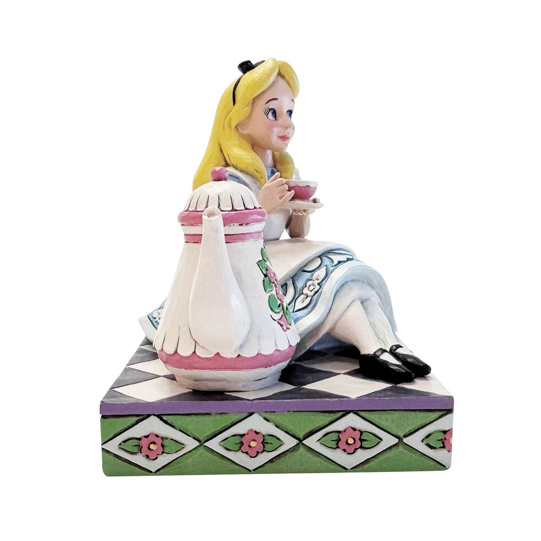 Disney Traditions | Alice with Teapot | Figurine