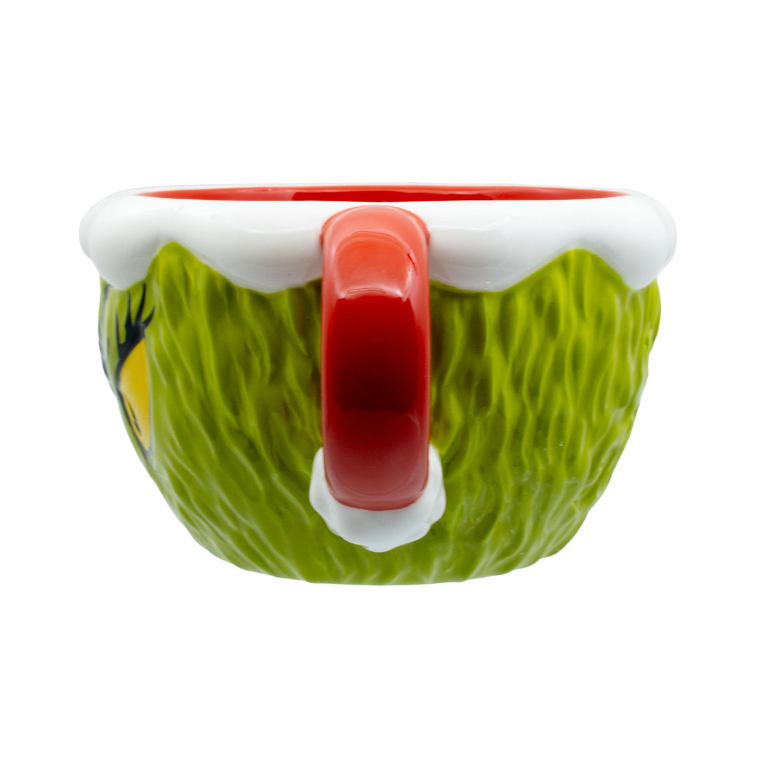 Grinch | Santa Grinch Sculpted Mu | Mug