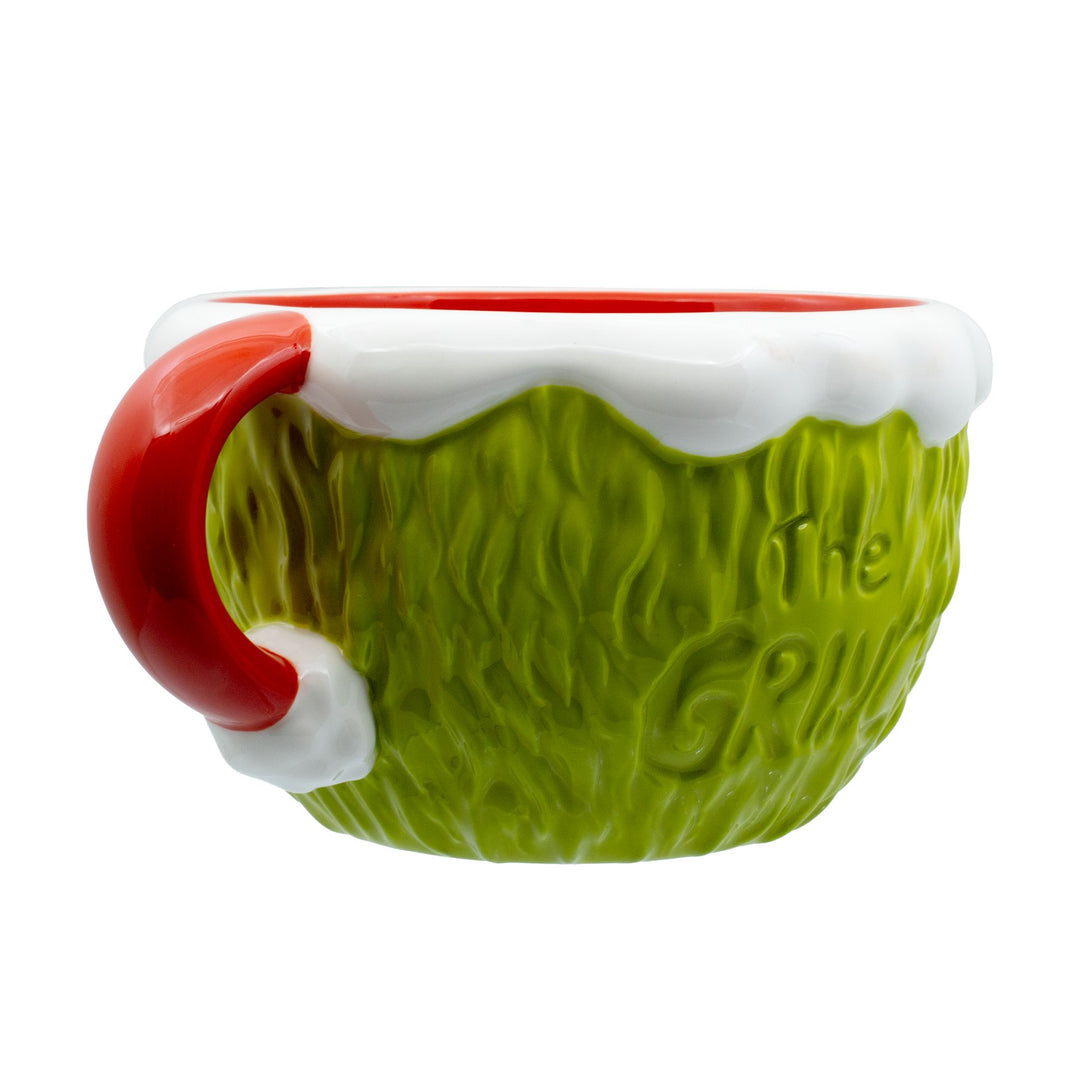 Grinch | Santa Grinch Sculpted Mu | Mug
