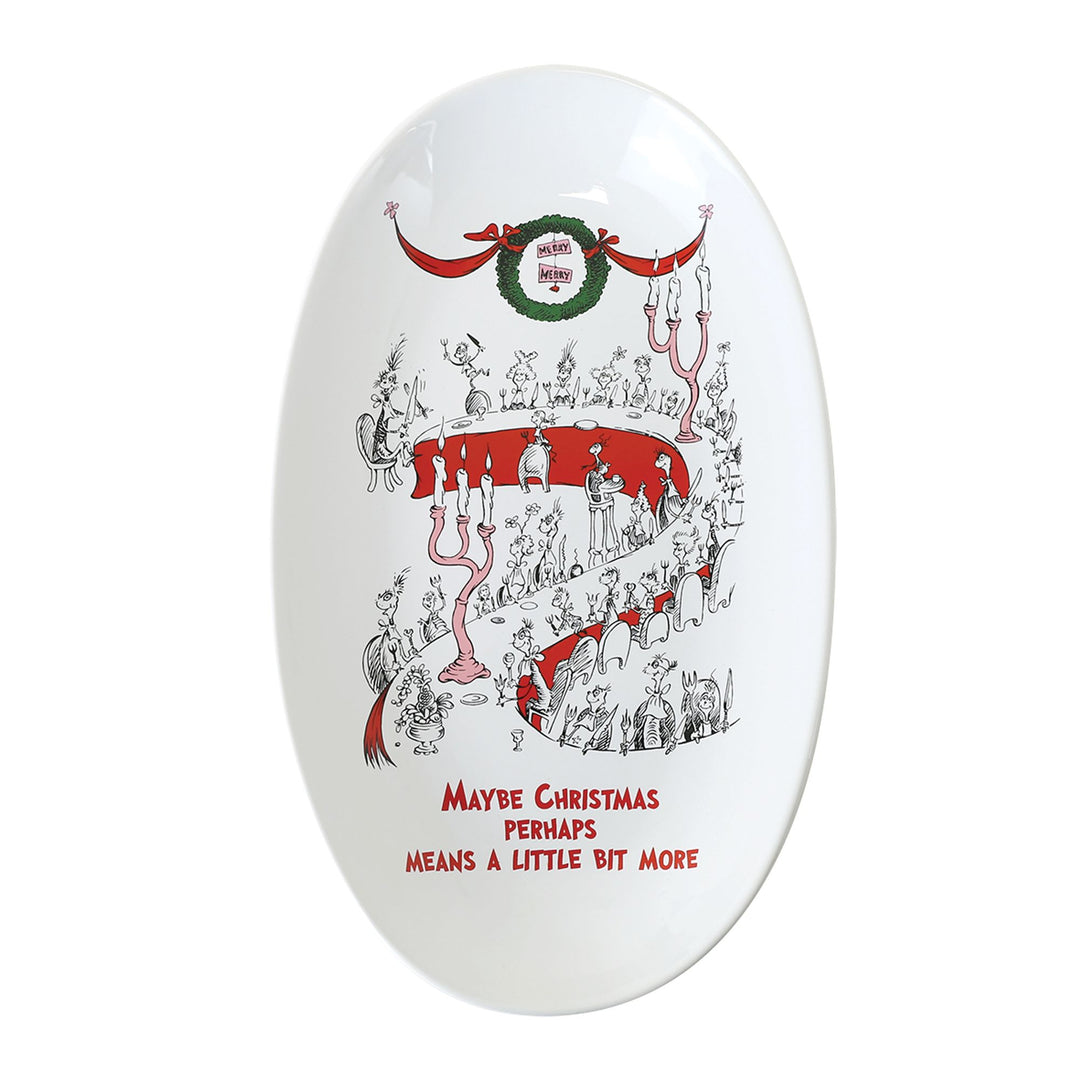 Grinch | Christmas Means More Platter | Platter
