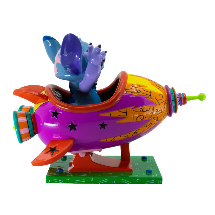 Disney Britto | Stitch Rocket Ship | Figurine
