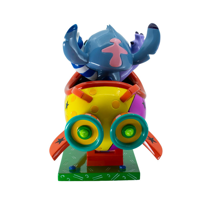 Disney Britto | Stitch Rocket Ship | Figurine