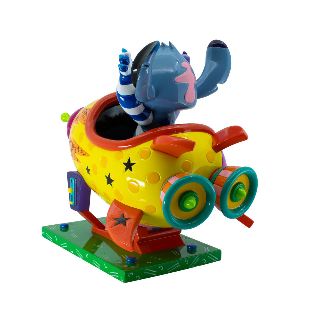 Disney Britto | Stitch Rocket Ship | Figurine