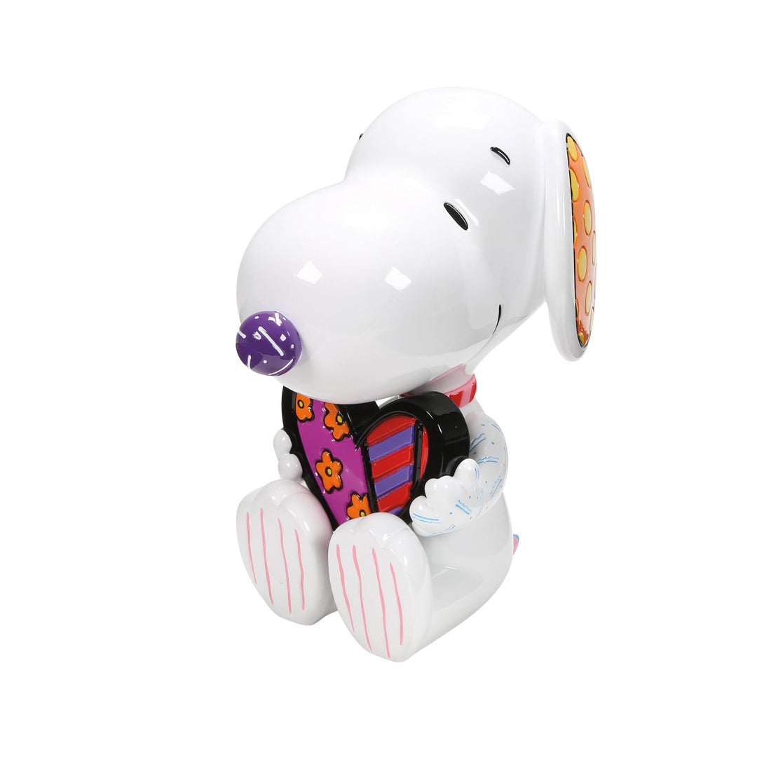 Peanuts Britto | Snoopy Heart Statue | Figurine