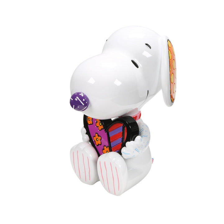 Peanuts Britto | Snoopy Heart Statue | Figurine