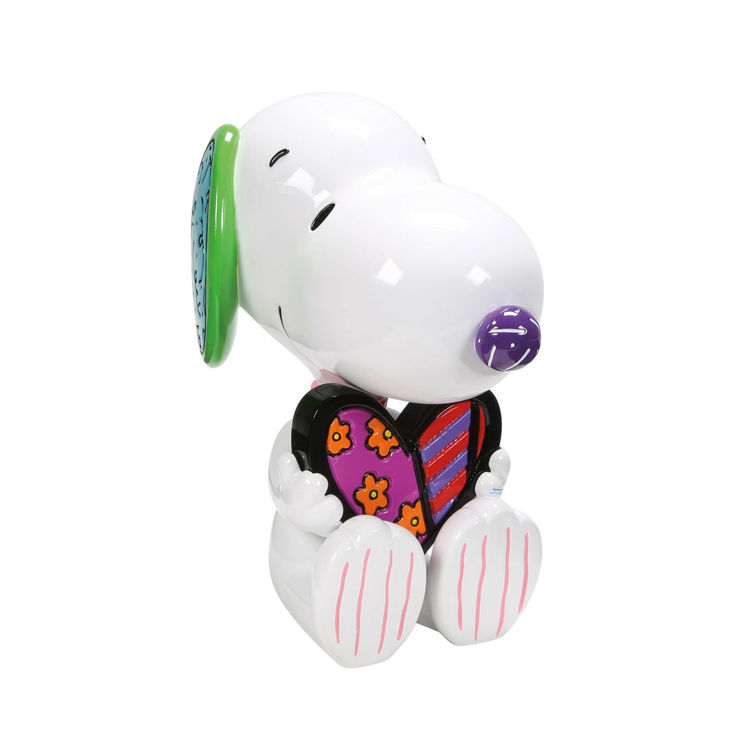 Peanuts Britto | Snoopy Heart Statue | Figurine