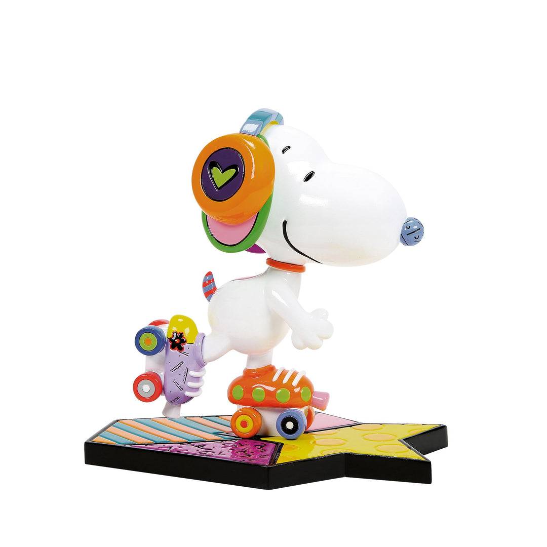 Peanuts Britto | Snoopy Roller Skate | Figurine