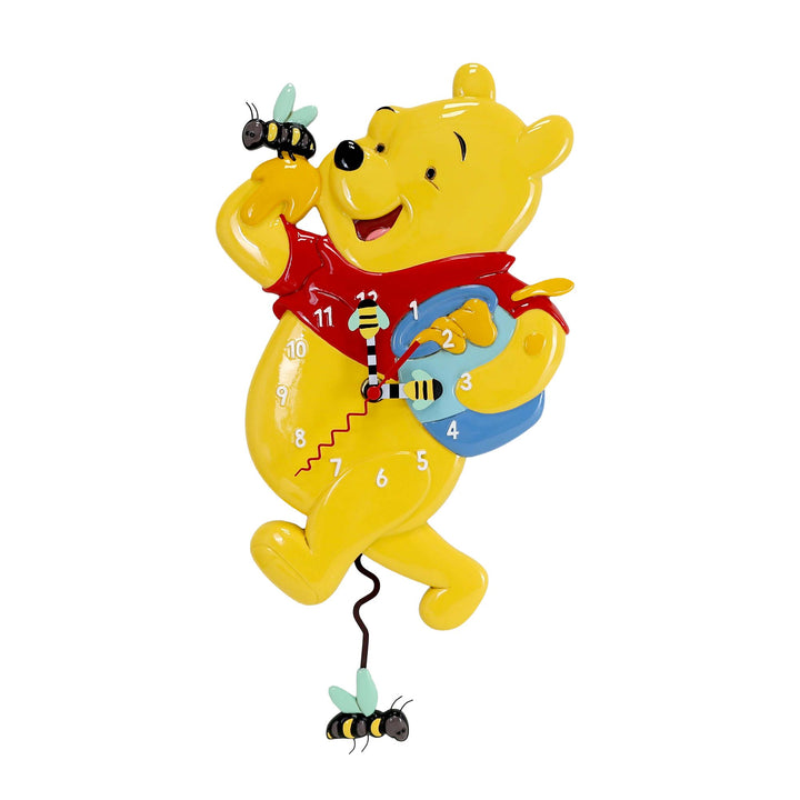 Allen Designs Disney | Winnie the Pooh Wall Clock | Wall Clock Resin