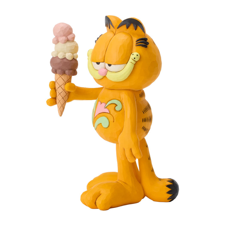 Garfield by Jim Shore | Garfield with Ice Cream | Figurine