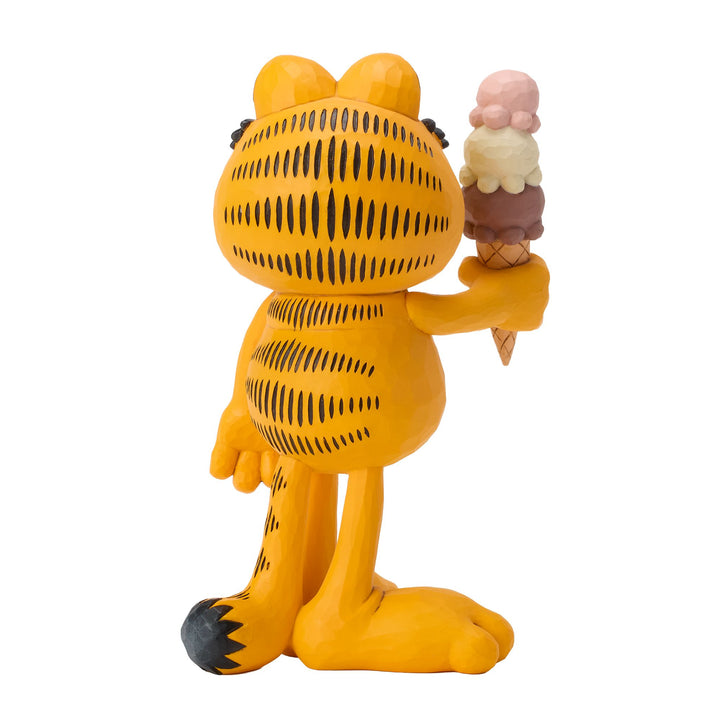 Garfield by Jim Shore | Garfield with Ice Cream | Figurine