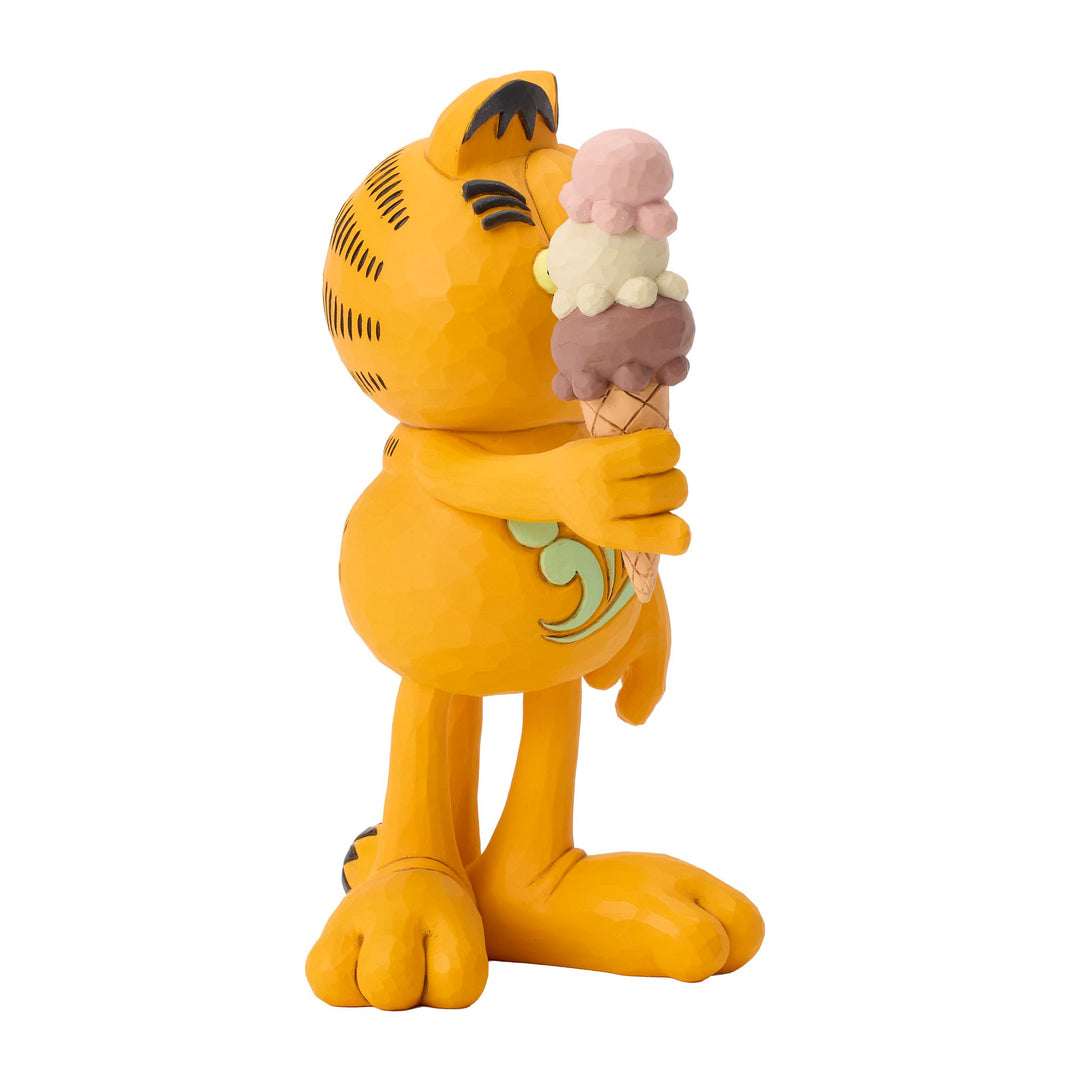 Garfield by Jim Shore | Garfield with Ice Cream | Figurine