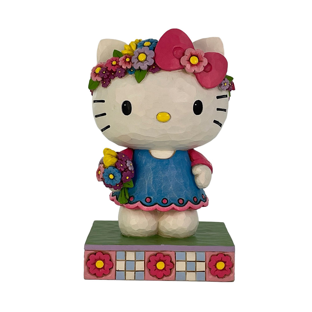 Sanrio by Jim Shore | Hello Kitty with Flower Crown | Figurine