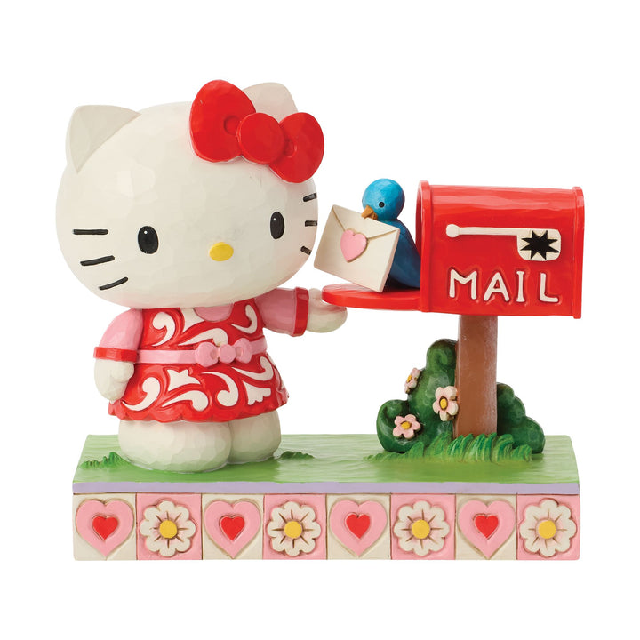 Sanrio by Jim Shore | Hello Kitty Valentines Mailbox | Figurine