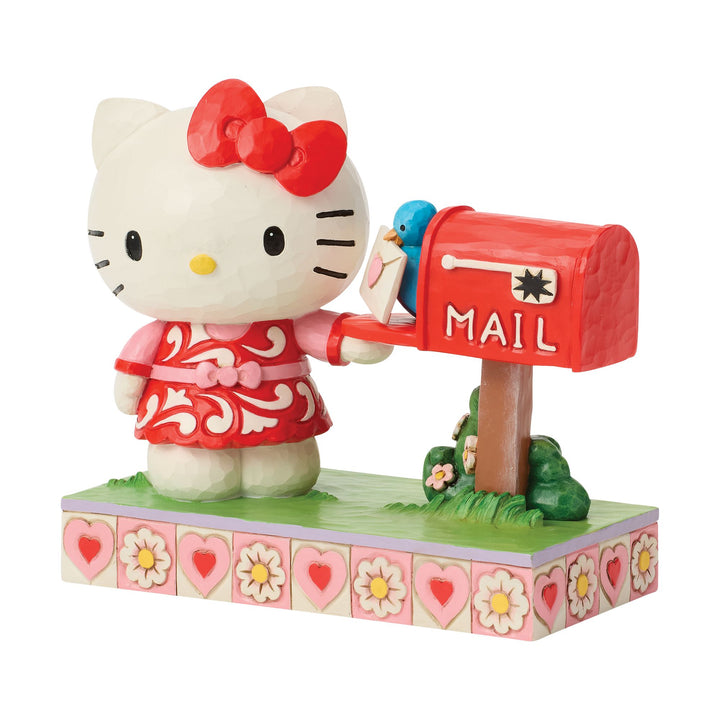 Sanrio by Jim Shore | Hello Kitty Valentines Mailbox | Figurine