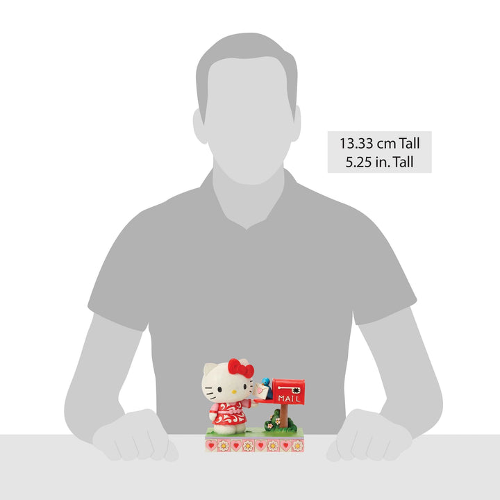 Sanrio by Jim Shore | Hello Kitty Valentines Mailbox | Figurine