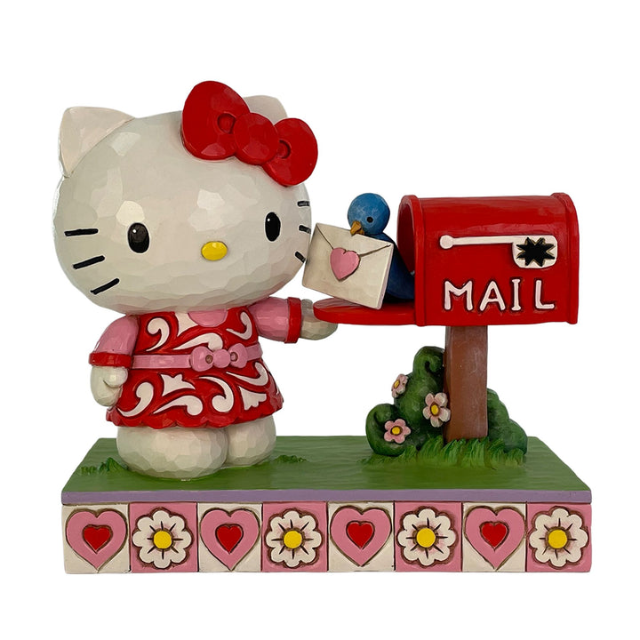 Sanrio by Jim Shore | Hello Kitty Valentines Mailbox | Figurine