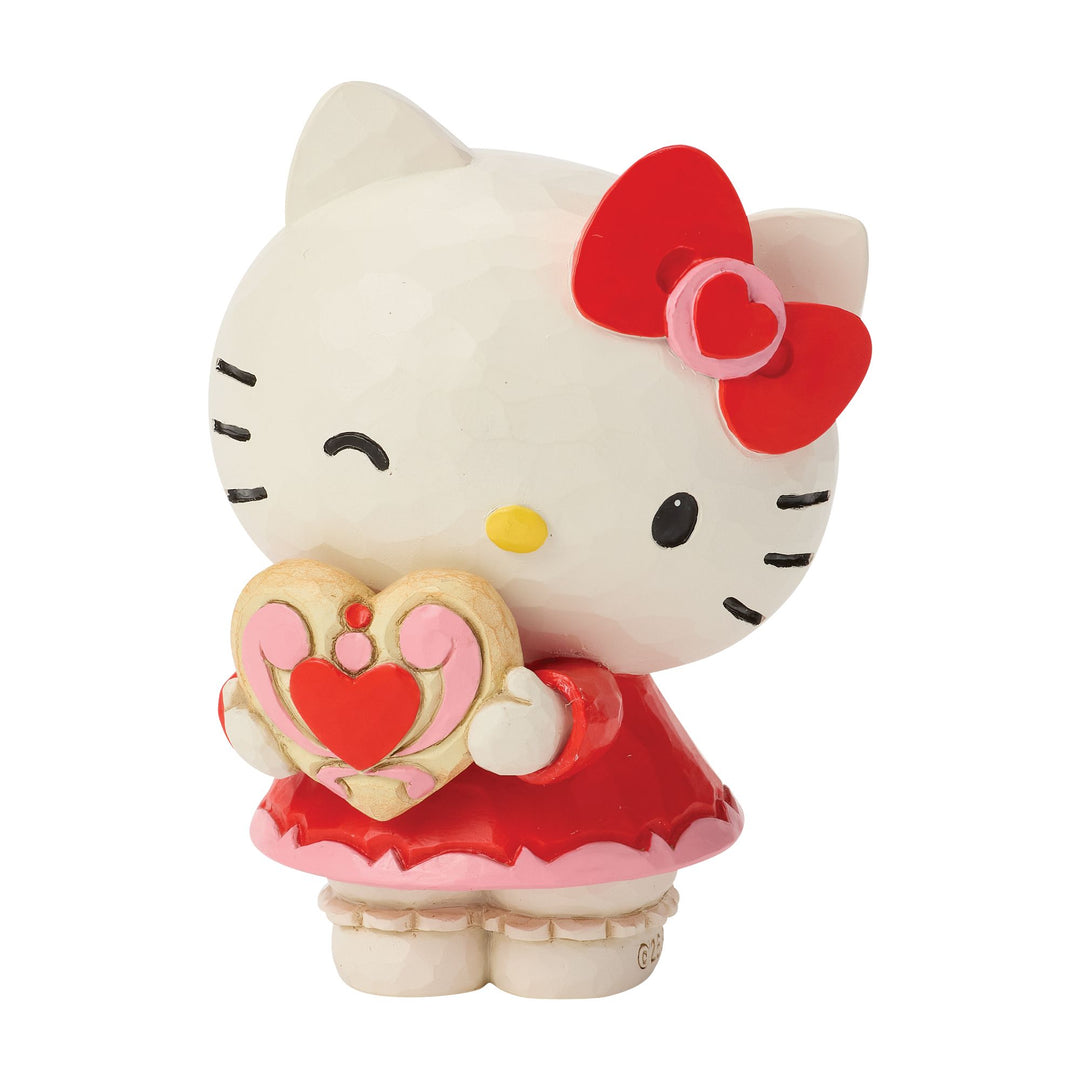 Sanrio by Jim Shore | Hello Kitty with Heart Mini | Figurine