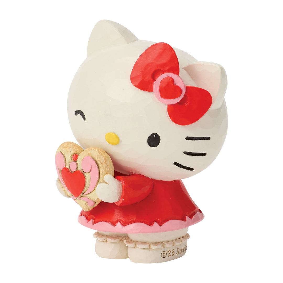 Sanrio by Jim Shore | Hello Kitty with Heart Mini | Figurine