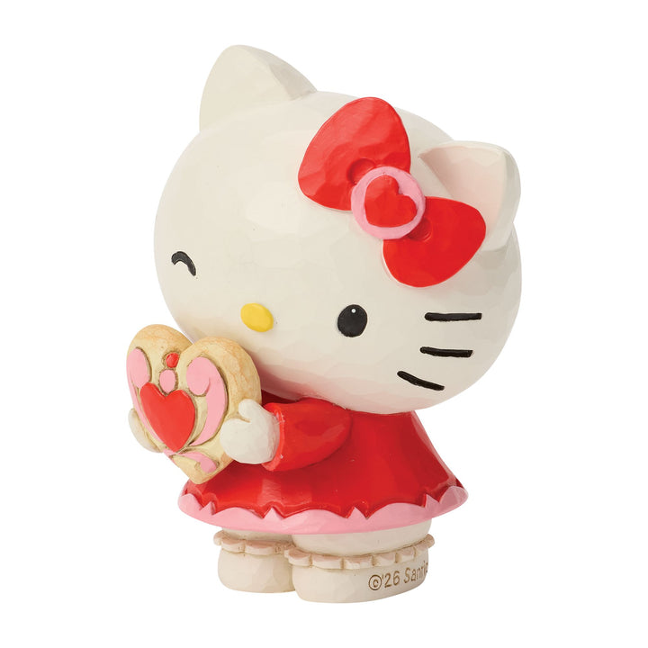Sanrio by Jim Shore | Hello Kitty with Heart Mini | Figurine