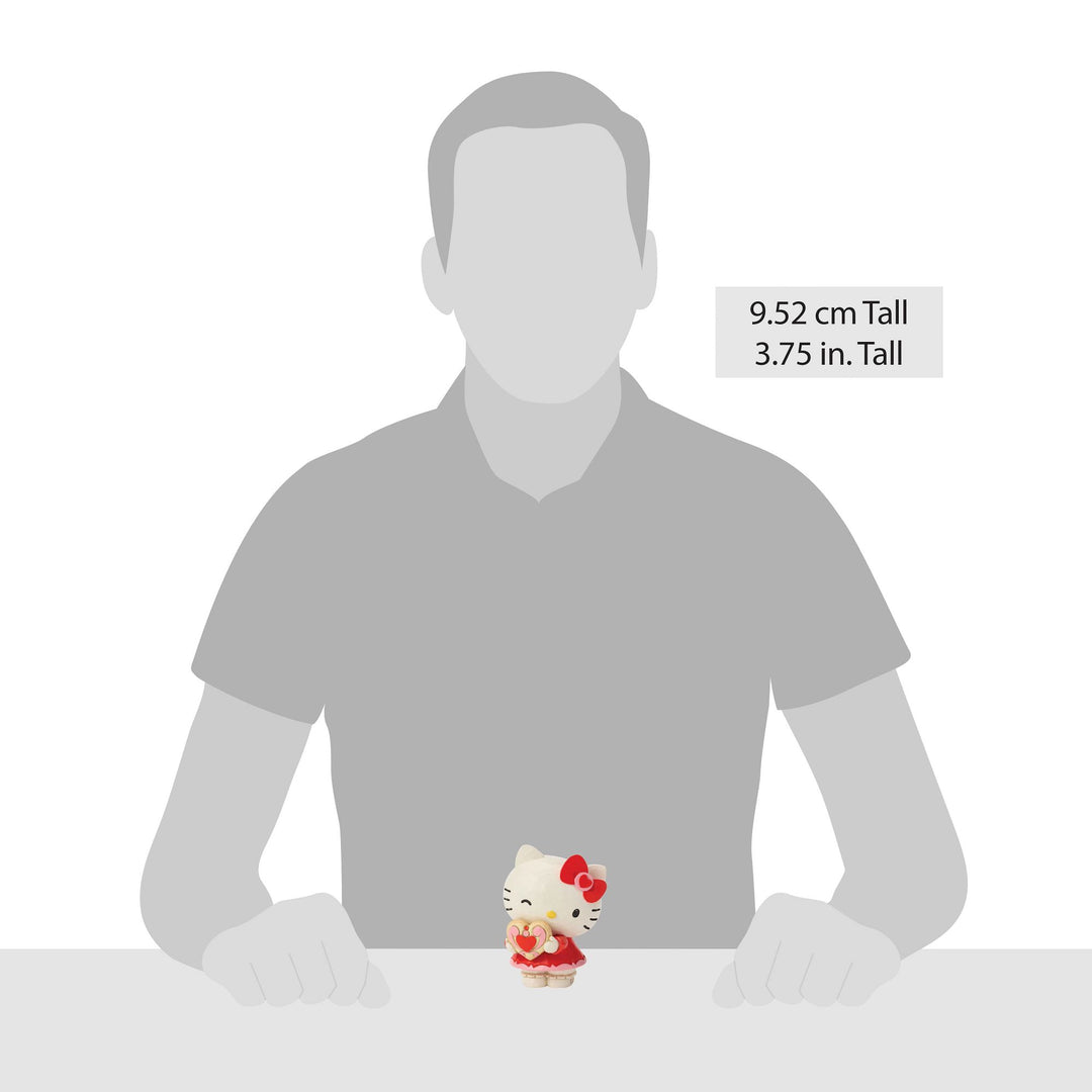 Sanrio by Jim Shore | Hello Kitty with Heart Mini | Figurine