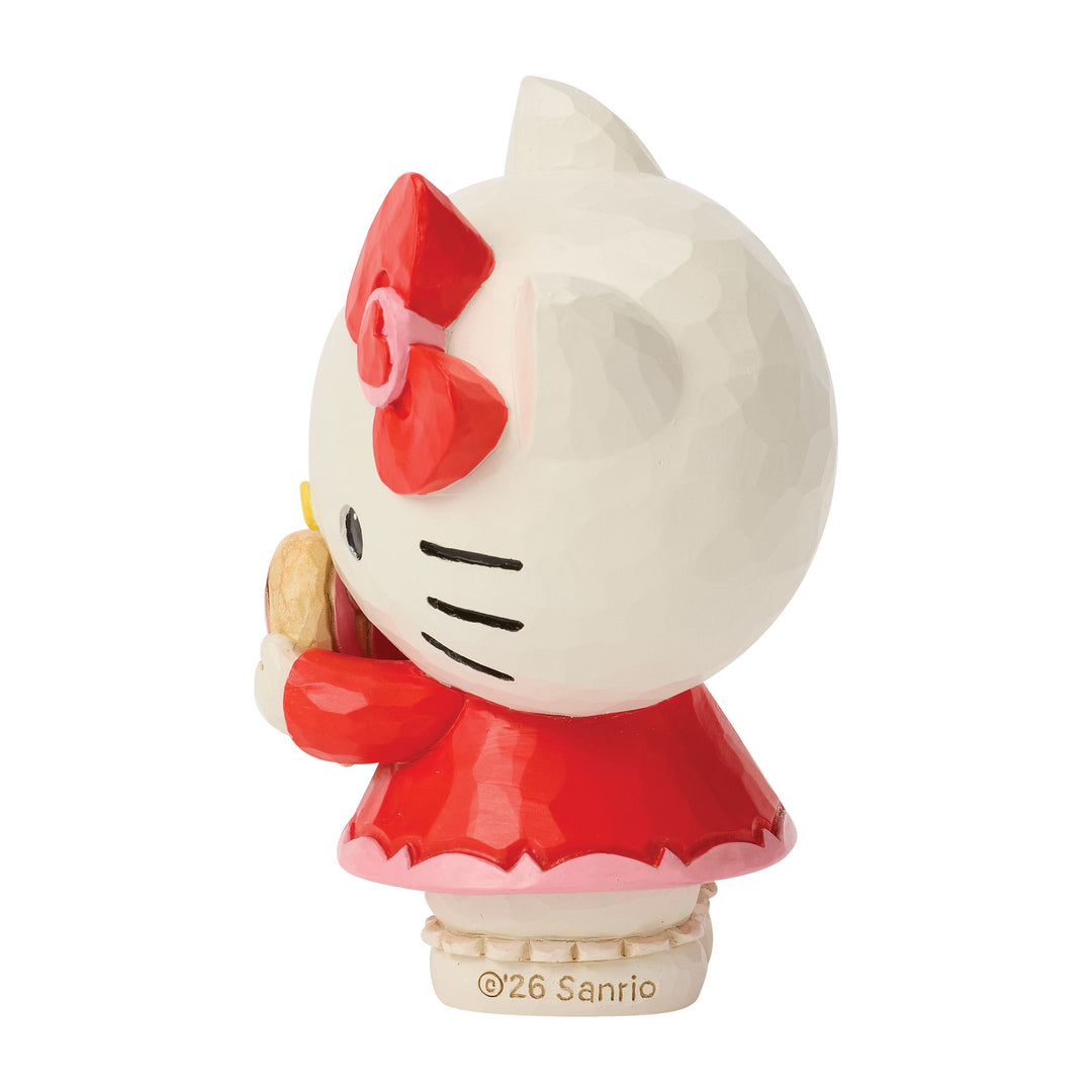 Sanrio by Jim Shore | Hello Kitty with Heart Mini | Figurine