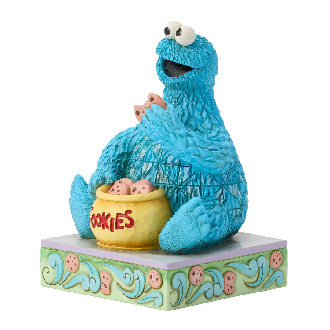 Sesame Street by Jim Shore | Cookie Monster Figurine | Figurine