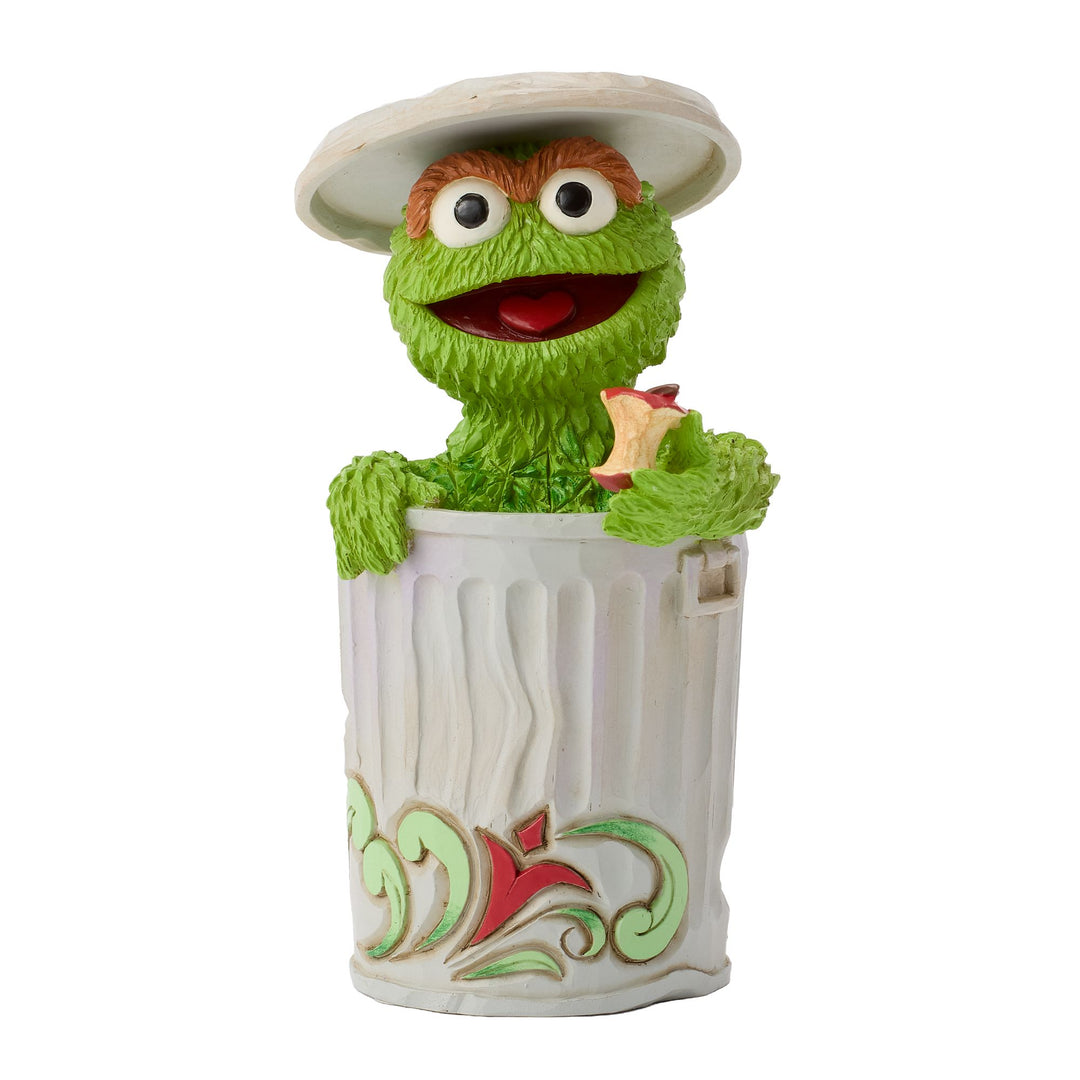 Sesame Street by Jim Shore | Oscar the Grouch Figurine | Figurine
