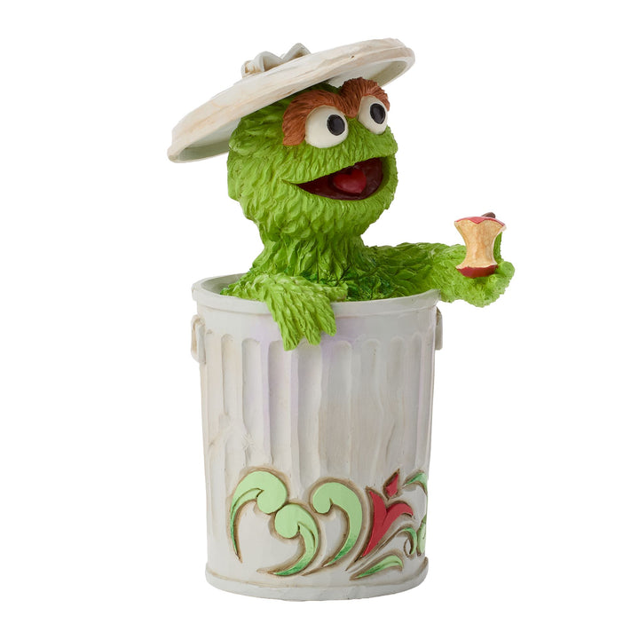Sesame Street by Jim Shore | Oscar the Grouch Figurine | Figurine