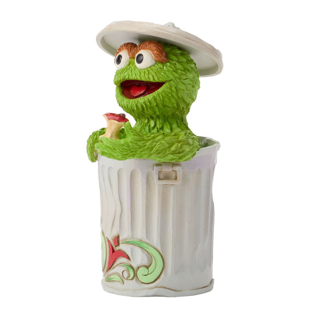 Sesame Street by Jim Shore | Oscar the Grouch Figurine | Figurine