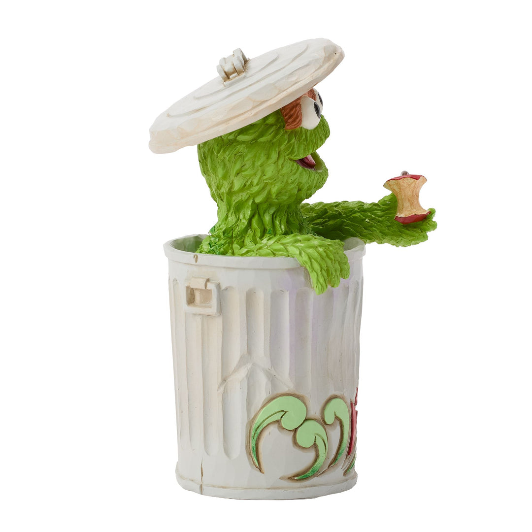 Sesame Street by Jim Shore | Oscar the Grouch Figurine | Figurine