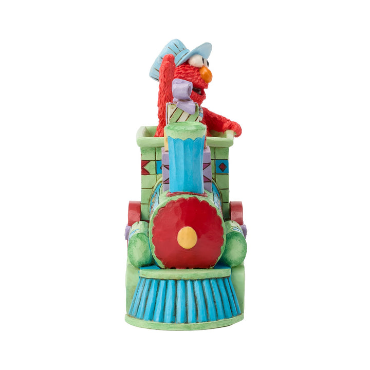 Sesame Street by Jim Shore | Elmo Train Engine Figurine | Figurine