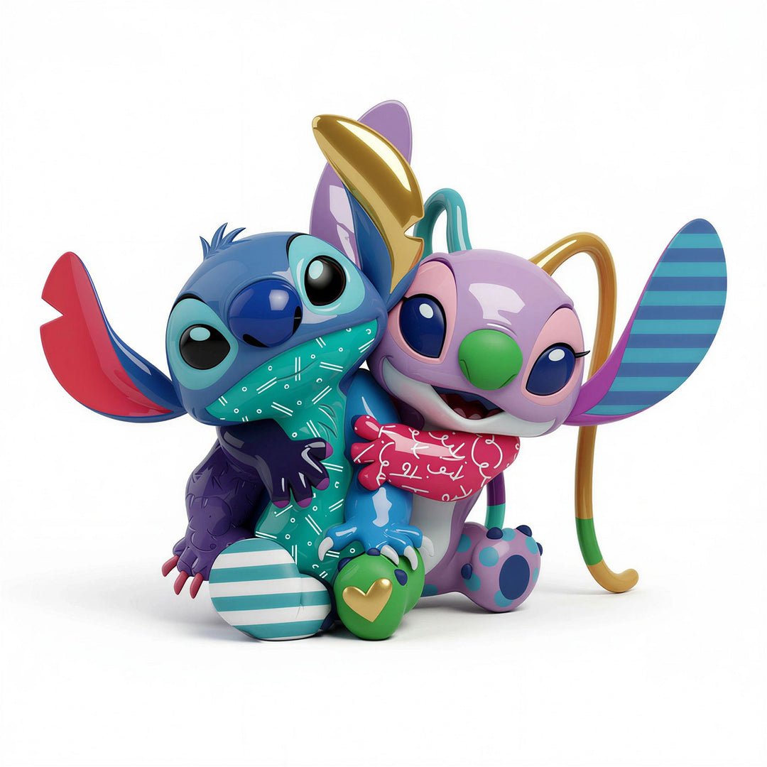 Disney Britto | Stitch & Angel 20 Anniversary | Figurine