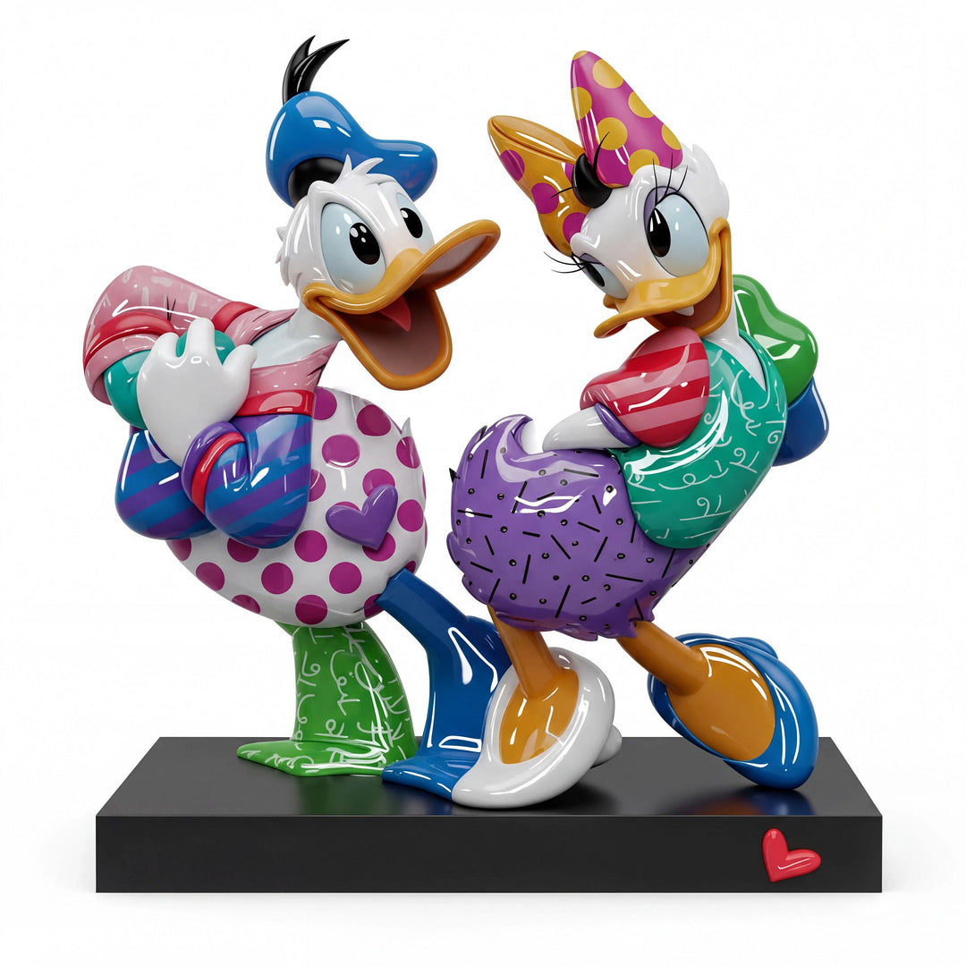 Disney Britto | Daisy & Donald in Love | Figurine