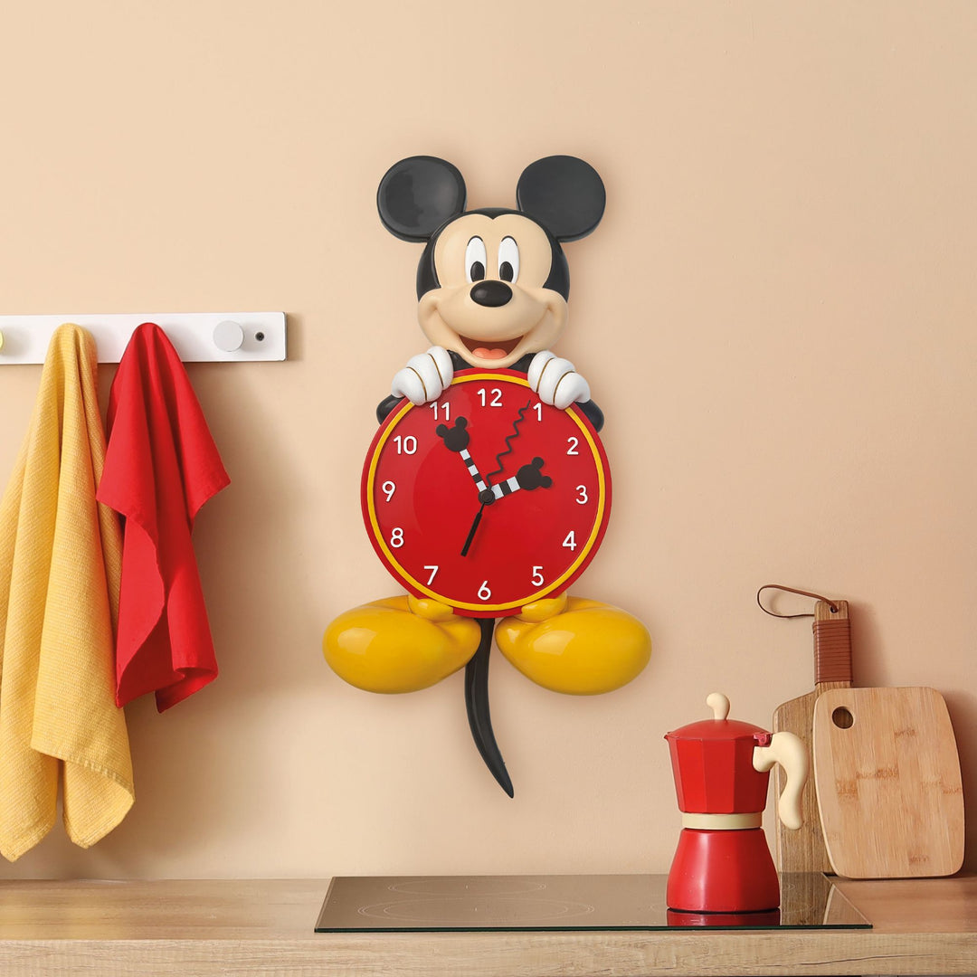 Allen Designs Disney | Mickey Wall Clock | Wall Clock Resin