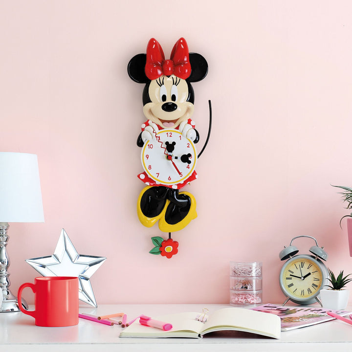 Allen Designs Disney | Minnie Wall Clock | Wall Clock Resin