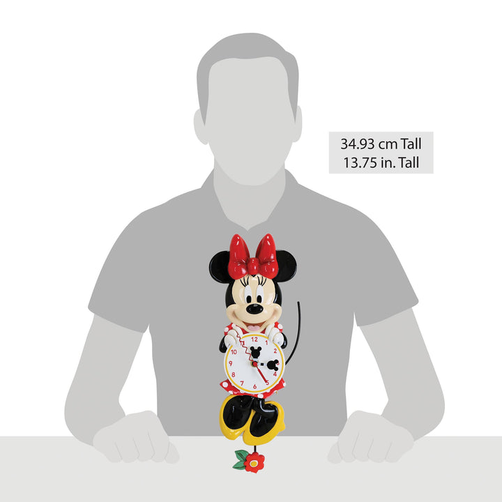 Allen Designs Disney | Minnie Wall Clock | Wall Clock Resin