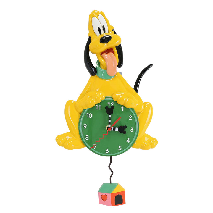 Allen Designs Disney | Pluto Wall Clock | Wall Clock Resin