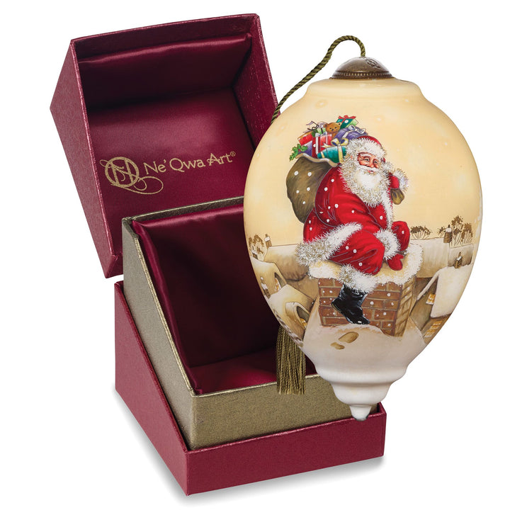 Ne’Qwa Ornaments | Down Through The Chimney Orn | Hanging Ornament