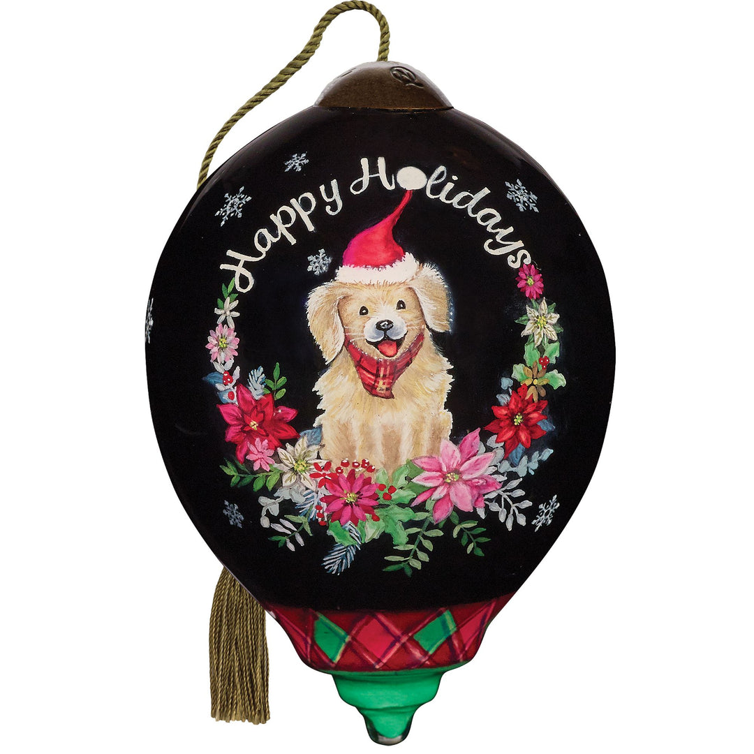 Ne’Qwa Ornaments | We Woof A Merry Christmas Orn | Hanging Ornament