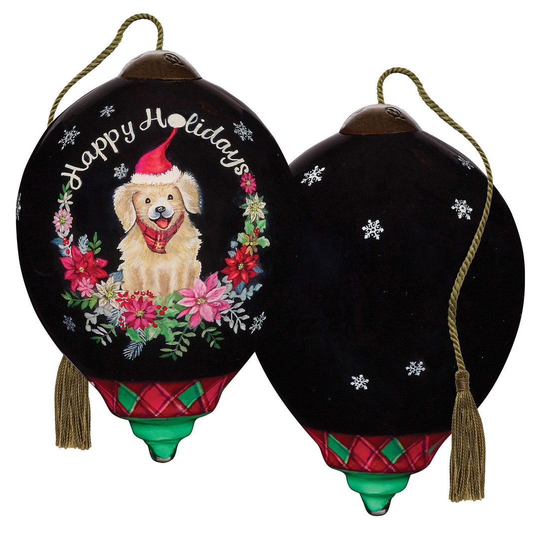 Ne’Qwa Ornaments | We Woof A Merry Christmas Orn | Hanging Ornament