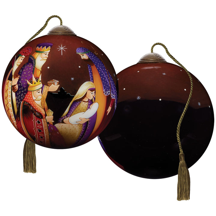 Ne’Qwa Ornaments | Christ The Savior Is Born Orn | Hanging Ornament
