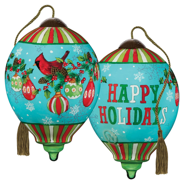 Ne’Qwa Ornaments | Happy Holidays Ornament | Hanging Ornament